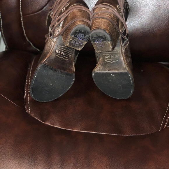 BED STU - BLAIRE BOOTIE IN GRAPHITO RUSTIC - Picture 5 of 7